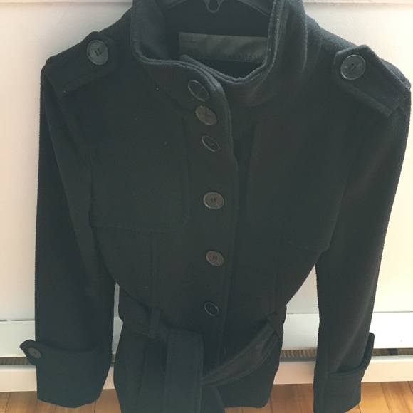 Zara fall coat in black - Picture 5 of 7